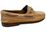 Sperry Mens A/0 2 Eye Leather Lace Up Comfortable Wide Fit Boat Shoes