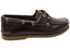 Sperry Mens A/0 2 Eye Leather Lace Up Comfortable Wide Fit Boat Shoes