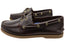 Sperry Mens A/0 2 Eye Leather Lace Up Comfortable Wide Fit Boat Shoes
