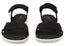 ECCO Womens Cruise II Sandal 3 Straps Comfortable Leather Sandals