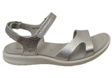 ECCO Womens Cruise II Sandal 3 Straps Comfortable Leather Sandals