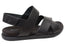 ECCO Womens Samara Sandal 4 Straps Comfortable Leather Sandals