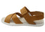 ECCO Womens Samara Sandal 4 Straps Comfortable Leather Sandals