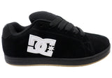 DC Shoes Mens Gaveler SE Comfortable Leather Shoes Black White Gum