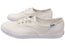 Keds Womens Champion Organic Cotton White Comfortable Sneakers