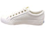 Keds Womens Jump Kick Perf Leather White Casual Comfortable Sneakers