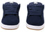 DC Shoes Mens Gaveler 2.0 Comfortable Leather Shoes Navy White Gum