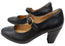 Sofft Leslie Womens Leather Mary Jane Heels With Comfort Footbed
