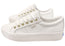 Keds Womens Jump Kick Duo Leather White Casual Comfortable Sneakers