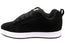DC Shoes Mens Court Graffik Comfortable Leather Lace Up Shoes Black White