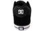 DC Shoes Mens Pure Comfortable Leather Shoes Black Black White