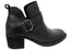 Born Royce Womens Comfortable Leather Mid Heel Ankle Boots