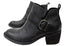 Born Royce Womens Comfortable Leather Mid Heel Ankle Boots