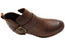 Born Royce Womens Comfortable Leather Mid Heel Ankle Boots