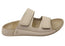 ECCO 2nd Cozmo Womens Comfortable Leather 2 Strap Slide Sandals