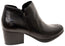 Born Kenzy Womens Comfortable Leather Mid Heel Ankle Boots