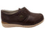Homyped Maya Womens Comfortable Leather Wide Shoes