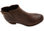 Born Reece Womens Comfortable Leather Mid Heel Ankle Boots