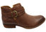 Born Kati Womens Comfortable Leather Low Heel Ankle Boots