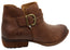 Born Kati Womens Comfortable Leather Low Heel Ankle Boots