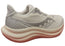 Saucony Womens Triumph 23 Comfortable Athletic Shoes Ivory Mauve