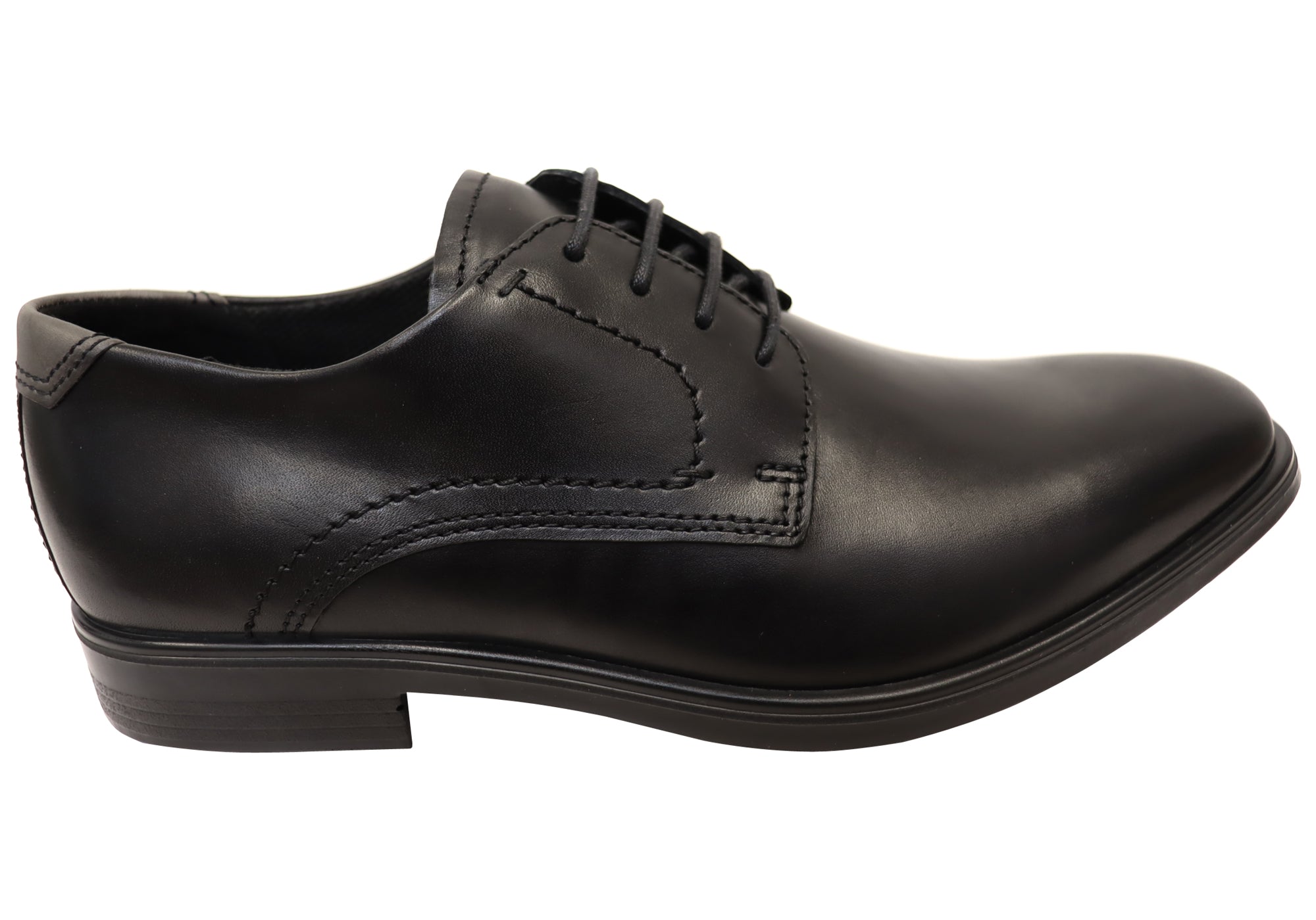 ECCO Mens Leather Melbourne Lace Up Dress Shoes – Brand House Direct