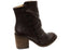 Born Toni Womens Comfortable Leather Mid Heel Ankle Boots