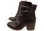 Born Toni Womens Comfortable Leather Mid Heel Ankle Boots