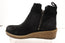 Born Vaughn Womens Comfortable Suede Leather Wedge Ankle Boots