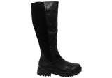 Caprice Aliya Womens Wide Leather Extra Large Shaft Knee High Boots