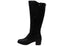 Caprice Bexarnir Womens Wide Fit Leather Mid Heel Knee High Boots