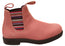 Rossi Boots Unisex Comfortable Leather 607 Booma Vivid Boots Pink