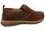 Born Mens Bryson Leather Comfortable Slip On Shoes