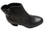 Comfortiva Barras Womens Comfortable Leather Mid Heel Ankle Boots