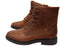 Comfortiva Elsberry Womens Comfortable Leather Ankle Boots