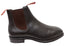 Rossi Boots Unisex Leather 503W Colt Wide Fit Boots Chestnut