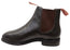 Rossi Boots Unisex Leather 503W Colt Wide Fit Boots Chestnut