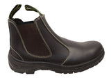 Woodlands Mens Foreman Comfortable Leather Safety Boots
