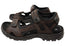 ECCO Mens Offroad Comfortable Leather Adjustable Sandals