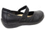 Revere Timaru Womens Comfortable Leather Wide Width Mary Jane Shoes