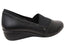 Revere Naples Wedge Womens Comfortable Leather Wide Width Shoes