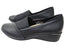 Revere Naples Wedge Womens Comfortable Leather Wide Width Shoes