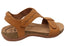 Scholl Orthaheel Aurora Womens Comfortable Supportive Leather Sandals