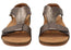 Scholl Orthaheel Aurora Womens Comfortable Supportive Leather Sandals