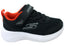 Skechers Kids Infants Boys Selectors Reset Achieved Shoes Black Red