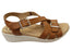 Scholl Orthaheel Teresa Womens Comfortable Supportive Leather Sandals