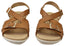 Scholl Orthaheel Teresa Womens Comfortable Supportive Leather Sandals