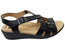 Scholl Orthaheel Teresa Womens Comfortable Supportive Leather Sandals