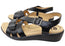 Scholl Orthaheel Teresa Womens Comfortable Supportive Leather Sandals