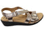 Scholl Orthaheel Teresa Womens Comfortable Supportive Leather Sandals